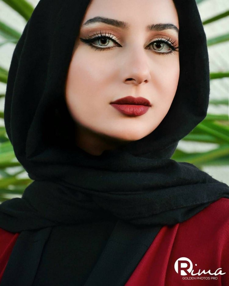 Makeup with a hijab