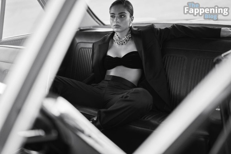 Noa Kirel in a swimsuit