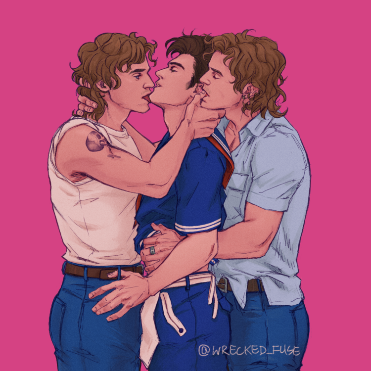 Steve Harrington and Billy Hargrov