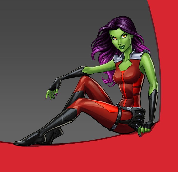 Gamora Marvel Foot Fetish