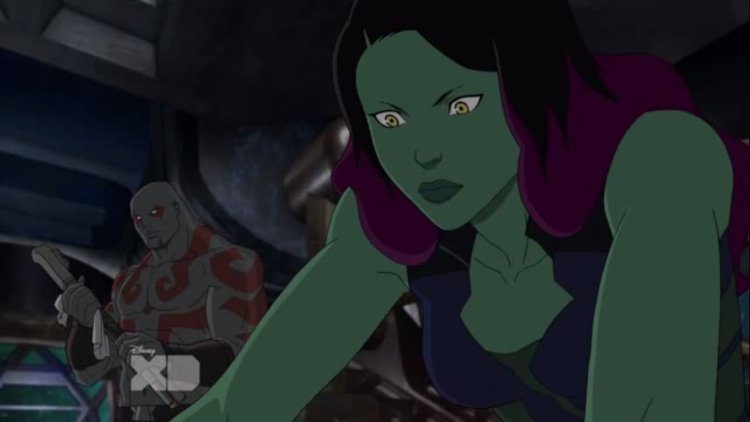 Guardians of the Galaxy animated series Gamora Body