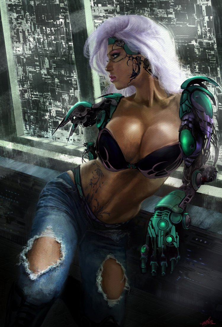 Cyberpank breast
