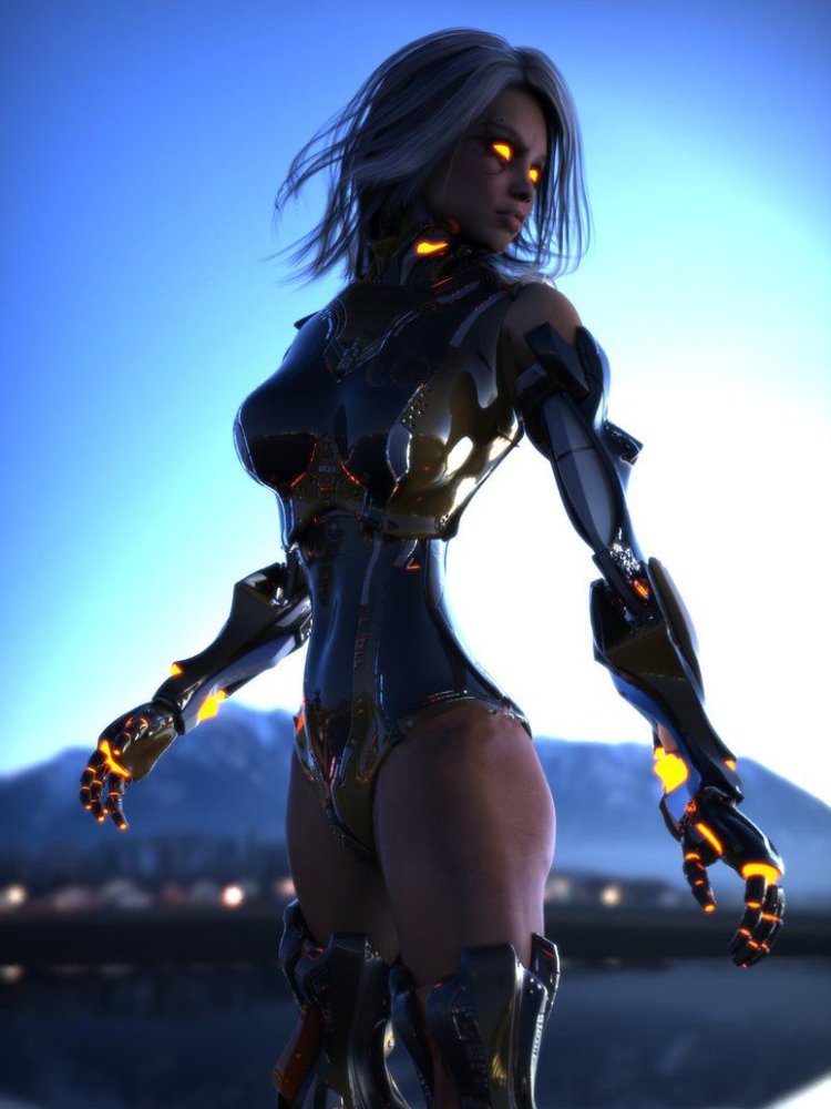 Cyber model girl