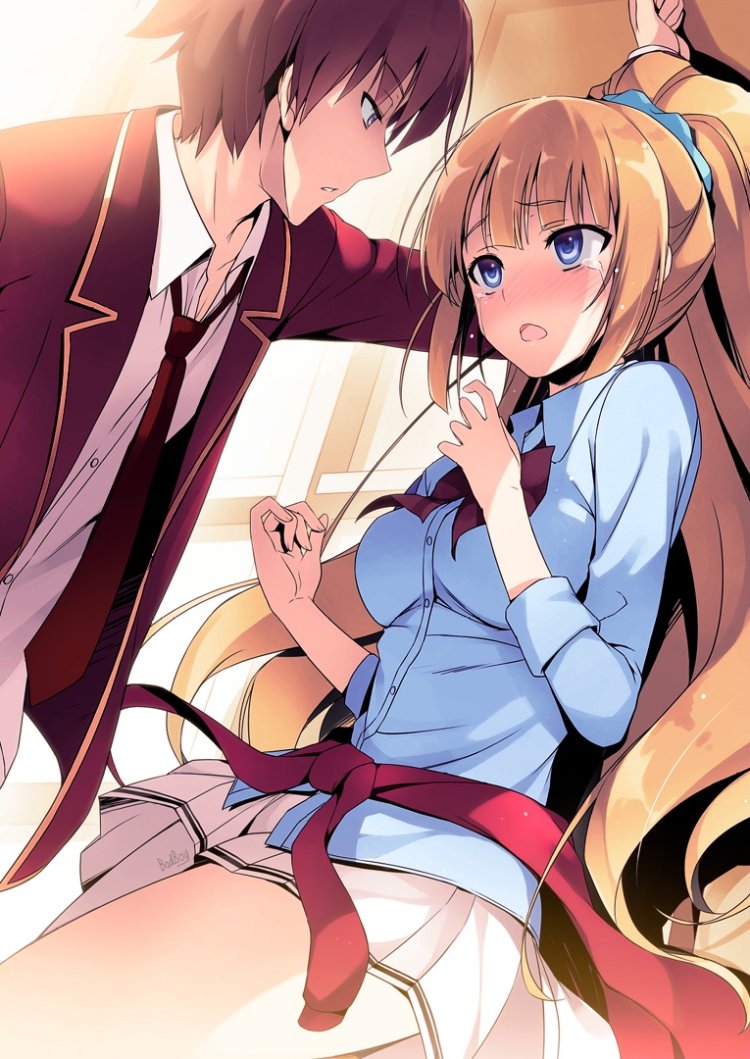 Karuizawa Kay and Ayanokoji Kiyutak