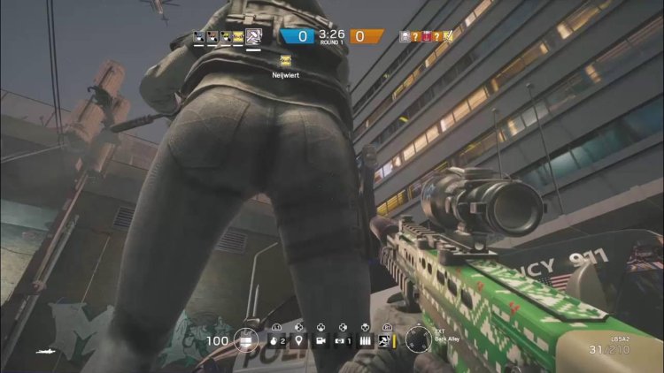 Ella Rainbow Six Siege ass