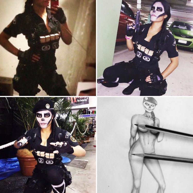 Caveira Rainbow Six Siege Cosplay
