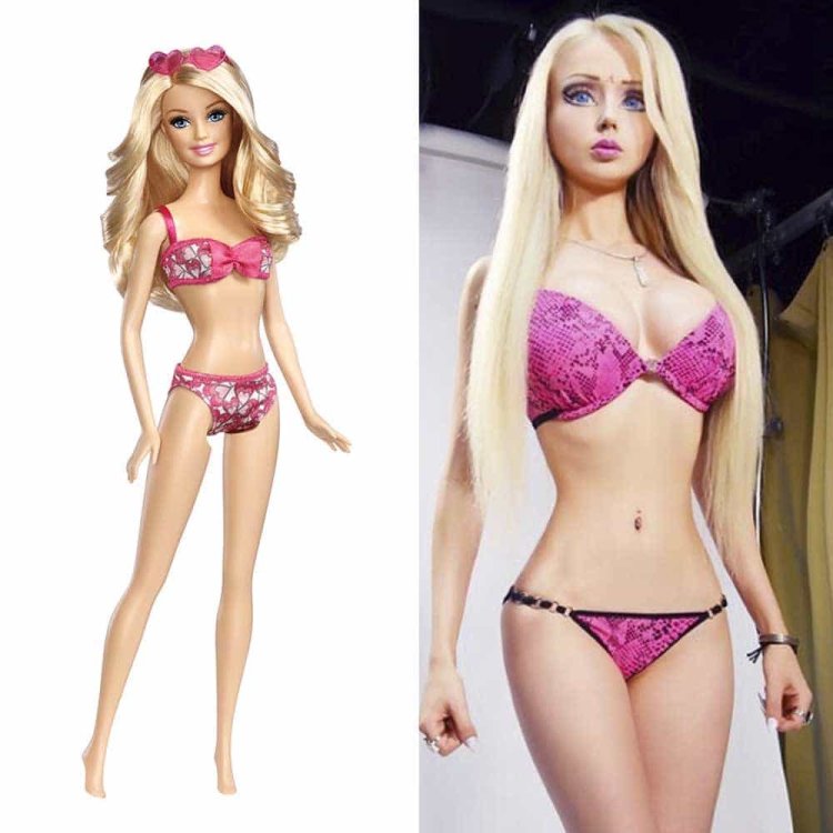 Doll with human proportions