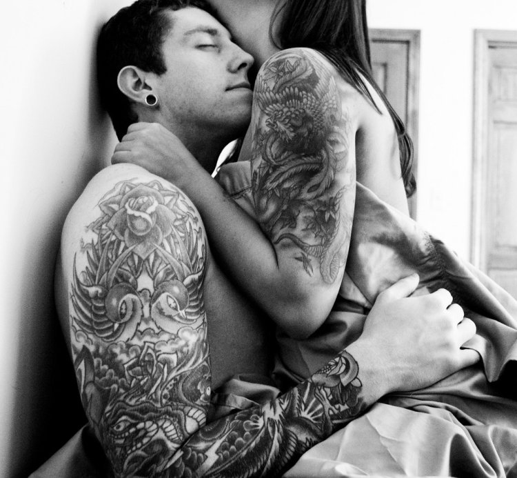 Tattooed couples