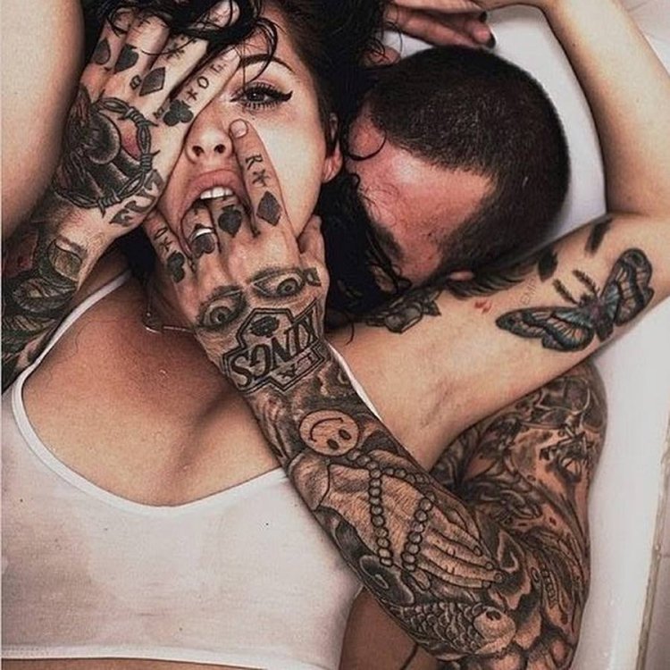 Tattoos for a guy and girl
