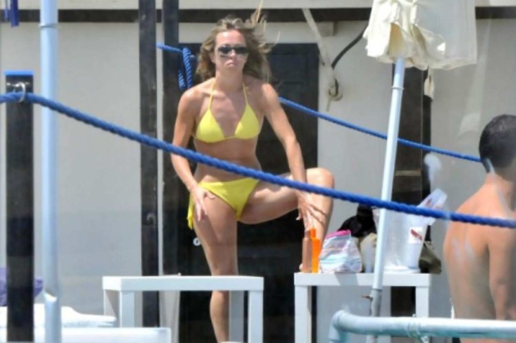 Georgia Melony in a swimsuit