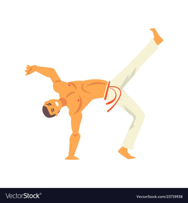 Capoeira creative drawing