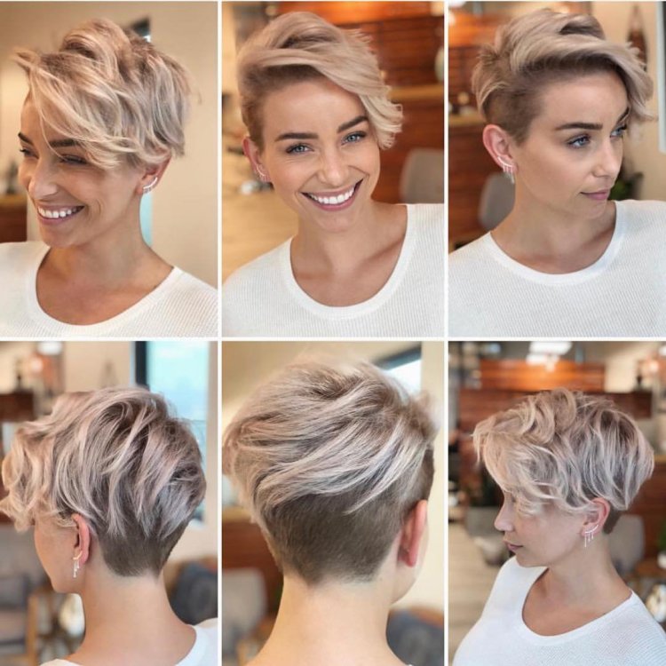 Women's haircut pixie Anderkat Bob
