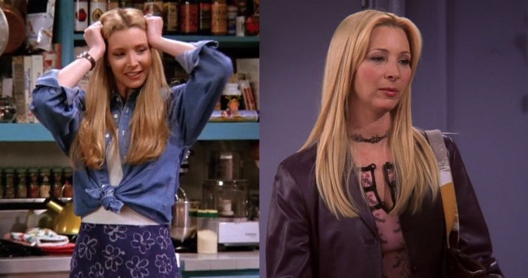 Lisa Kudrow TV series Friends in a hat