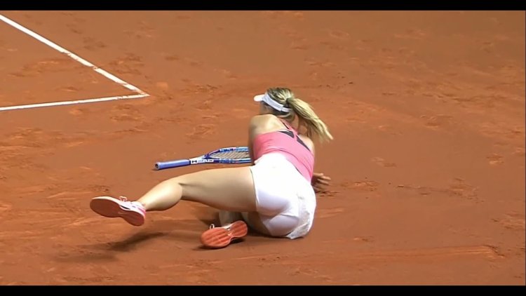 Maria Sharapova drain