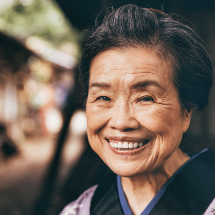 Old Korean woman