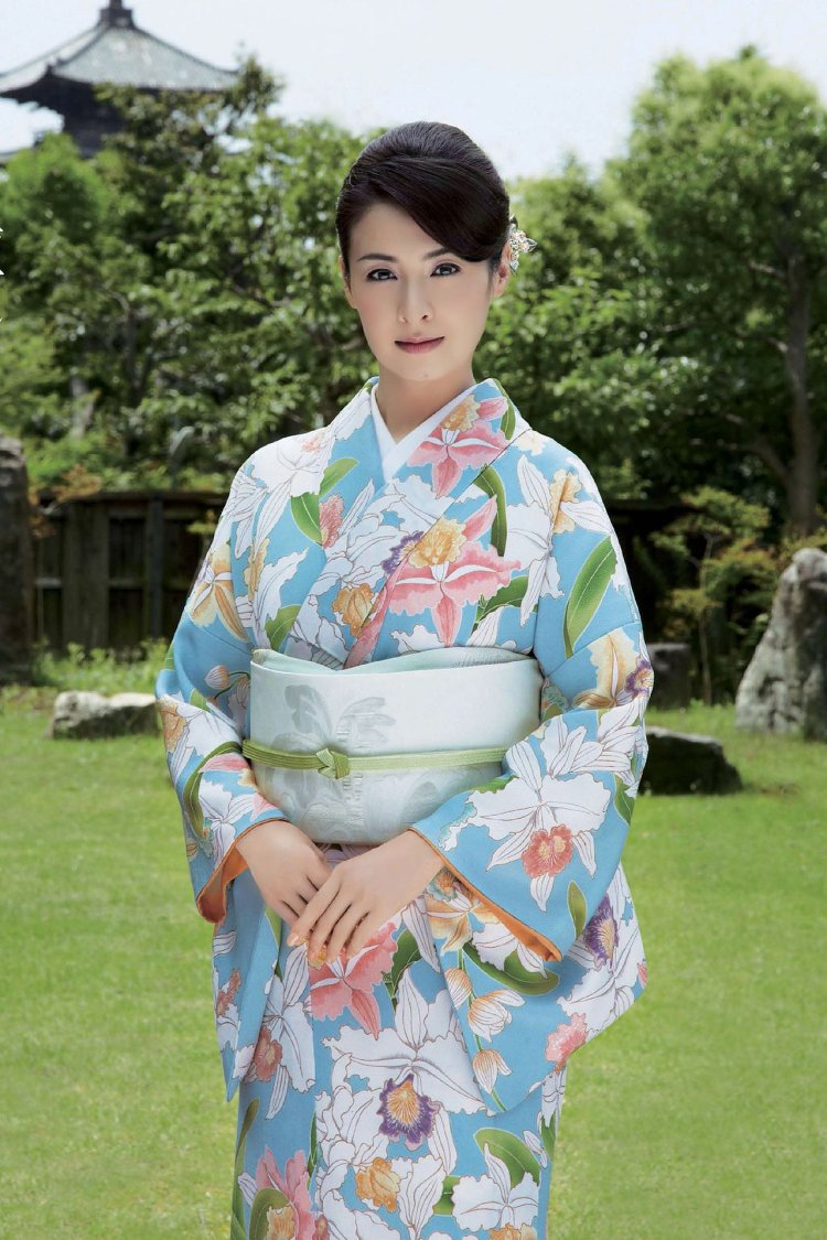 Japanese woman in kimono