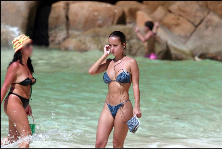 Alice Jaco in a swimsuit