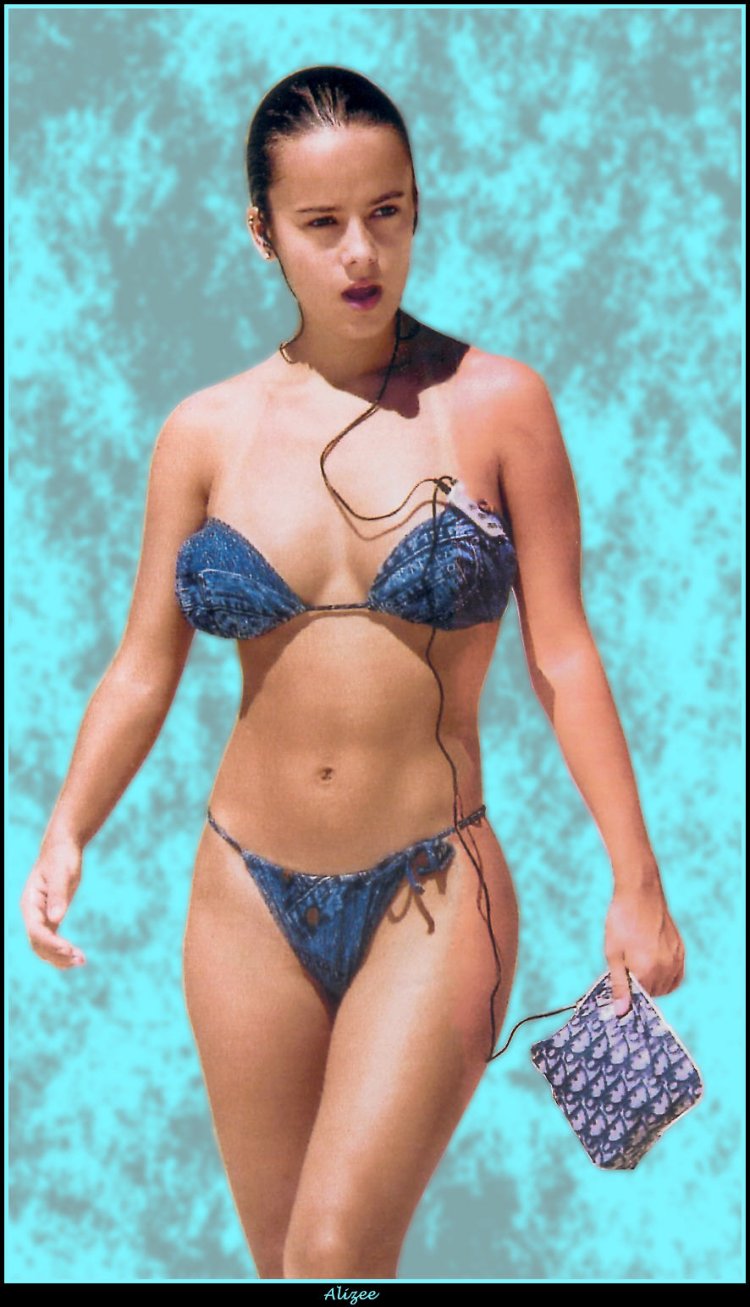 Alice Jaco in a swimsuit