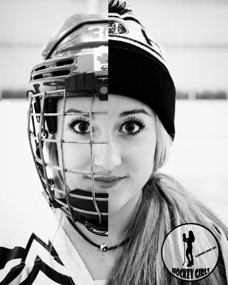 Hockey loving girl