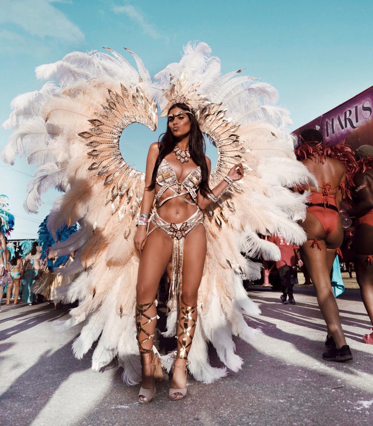 Carnival in Trinidad and Tobago Girls
