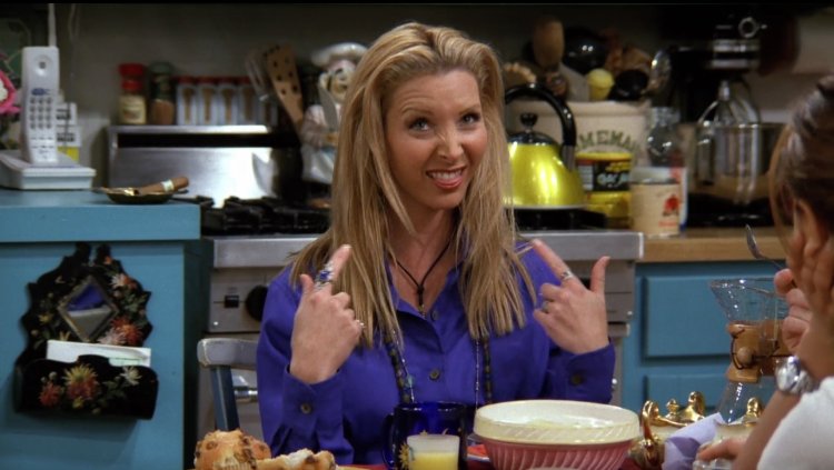 Lisa Kudrou in the series Friends