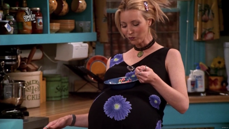 Lisa Kudrou Phoebe is pregnant