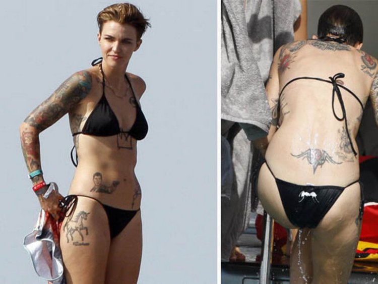 Ruby Rose Bikini