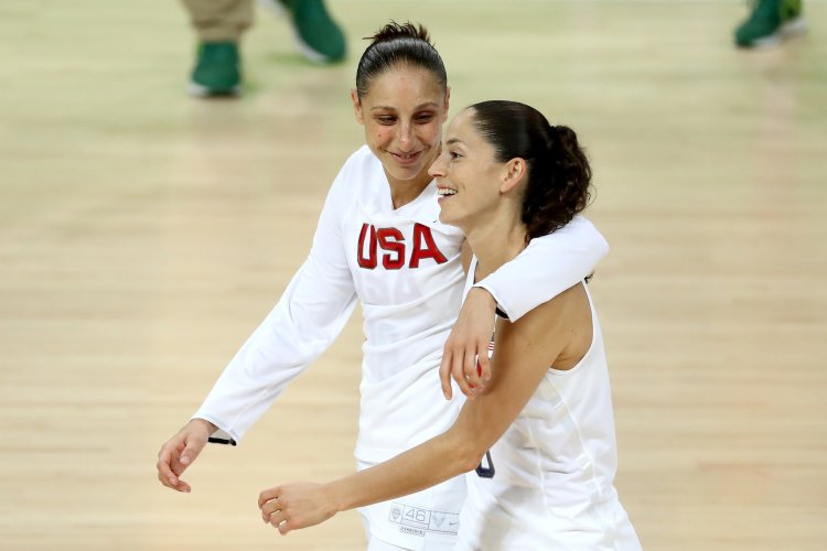 Diana Taurasi and Sue Bird