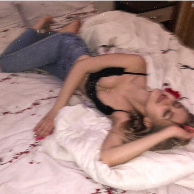 Diana Aster in a swimsuit