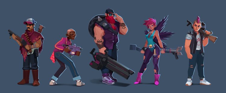 Bullet Echo characters