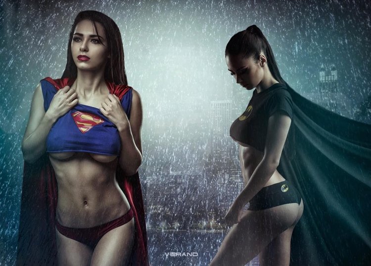 Helga Lomutoi superhero