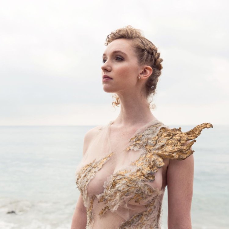 Annalis Basso in a swimsuit