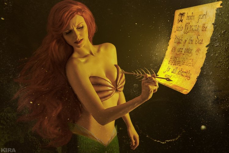 Kira Mitnkova Cosplay Mermaid