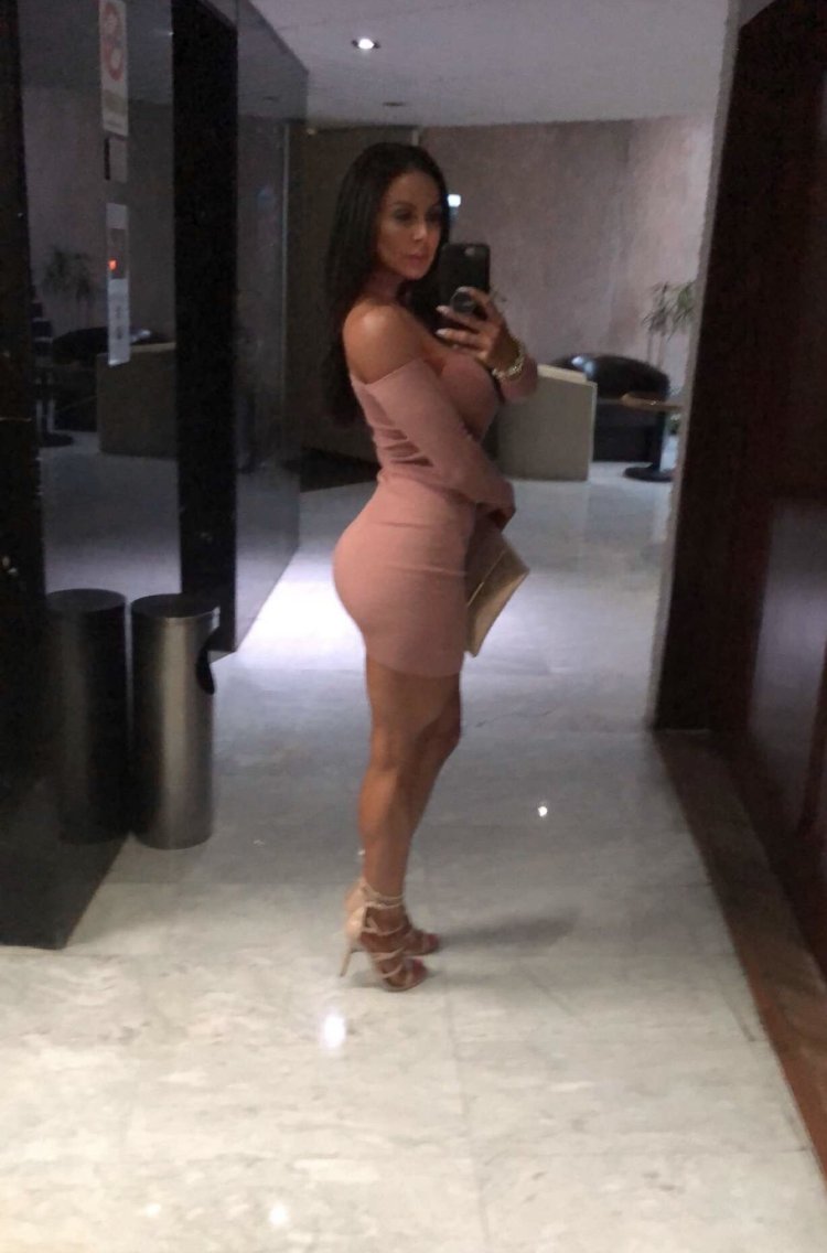 Kendra Last in the gym