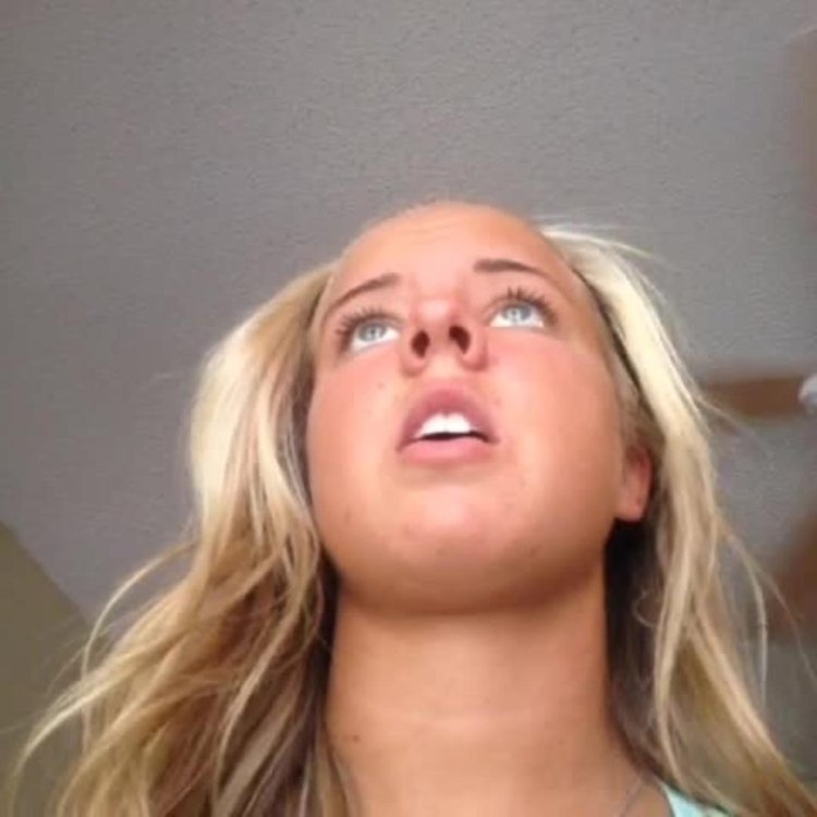 The blonde rolled her eyes