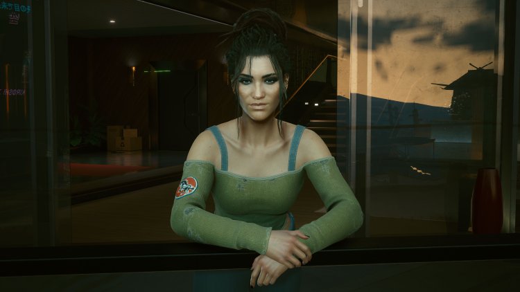 Cyberpank 2077 Panama Palmer Art