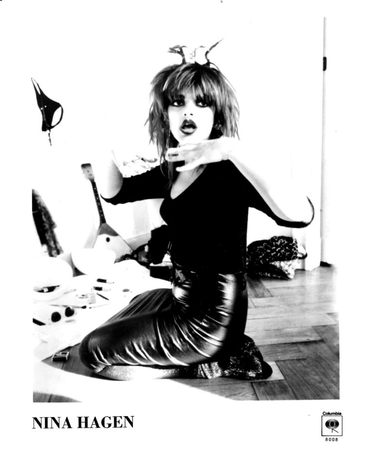 Nina Hagen photo in black