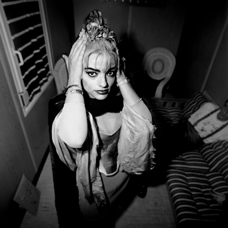 Nina Hagen in his youth 1970