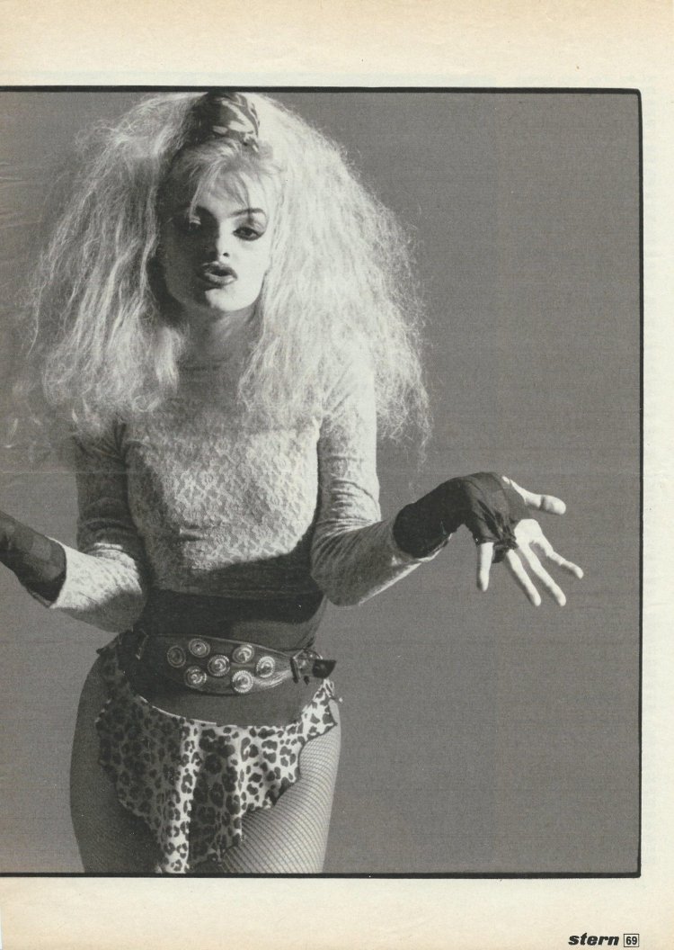 Nina Hagen is evoked