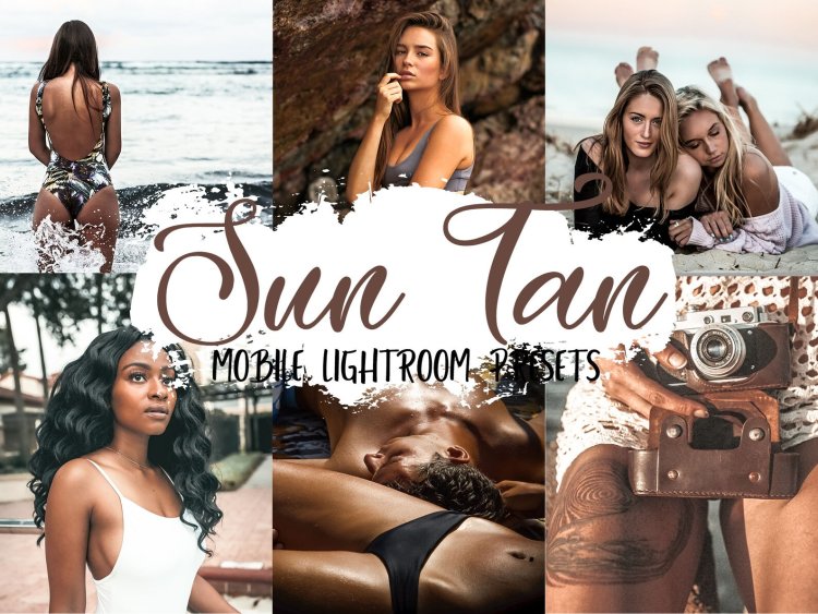 Preset for Lightroom tanning