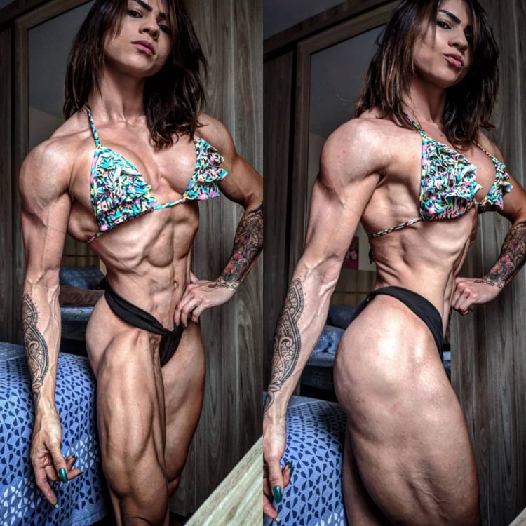 Bodybuilder girl