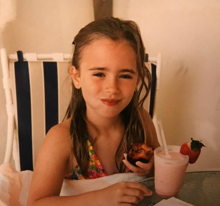 Lily Collins Children's photos
