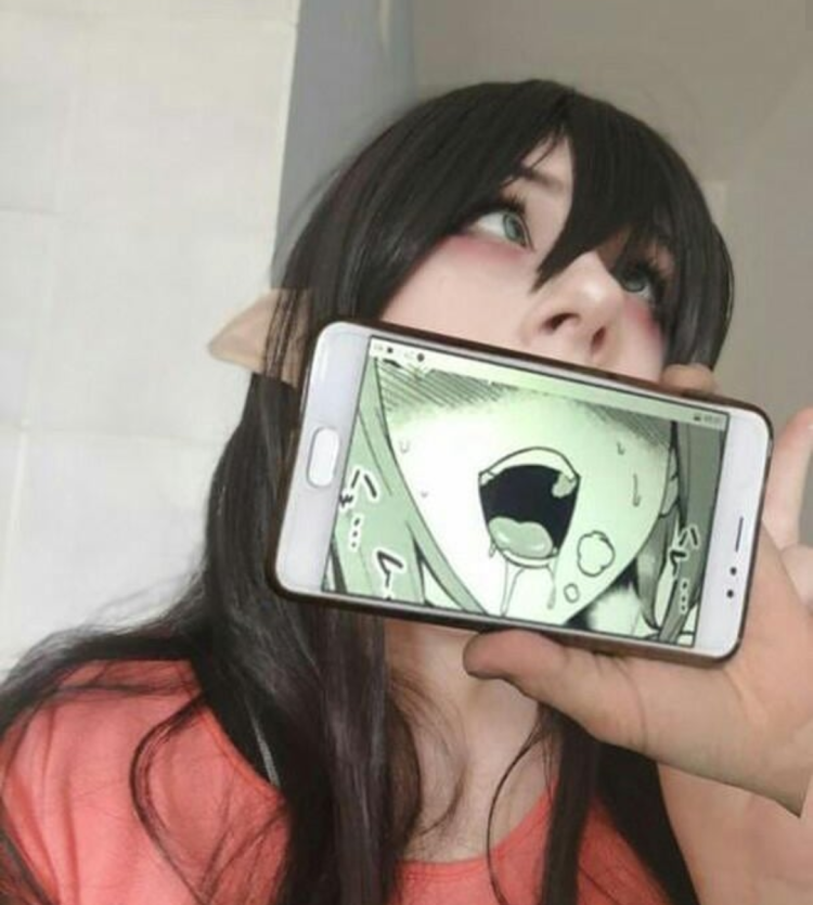 Animaic face in real life