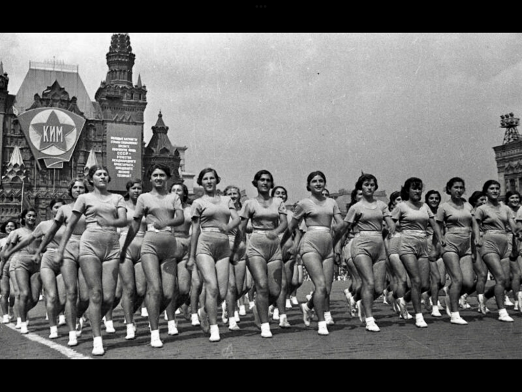 Physical Center Parade on Red Square 1936