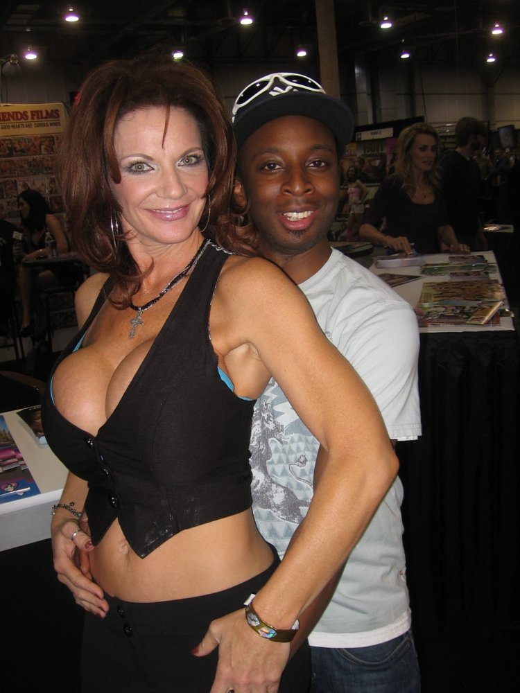 Janet Mason in a dress