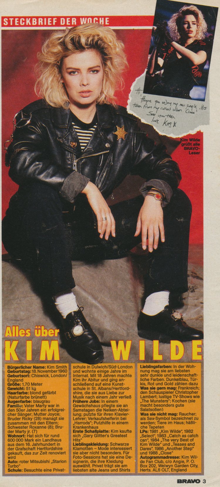 Kim Wilde album Kim Wilde