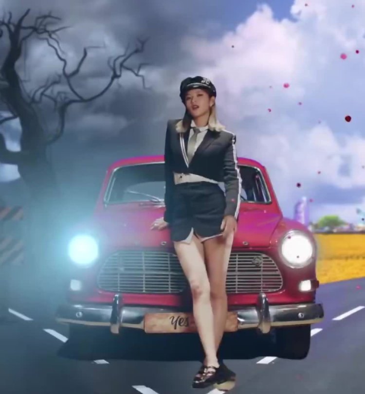 Twice Jungyeon 2021 Paint