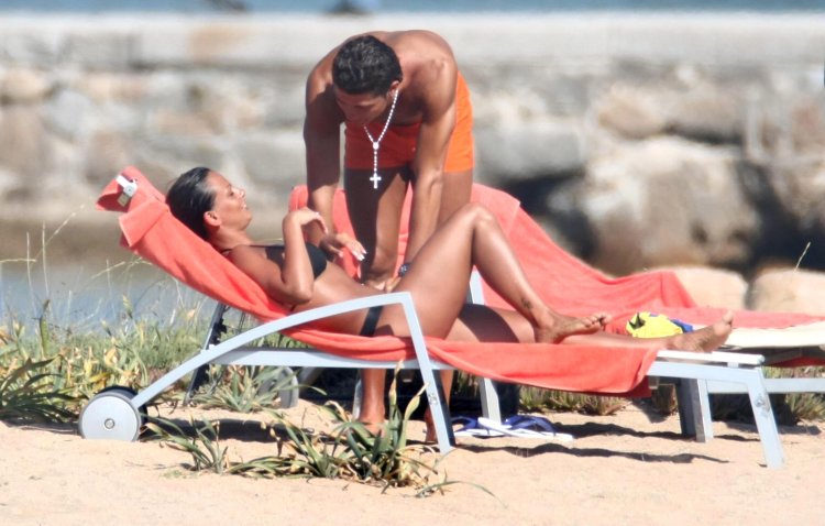 Nereida Galardo and Cristiano Ronaldo