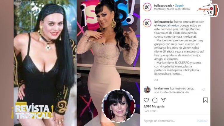 Maribel Gardia to plastic