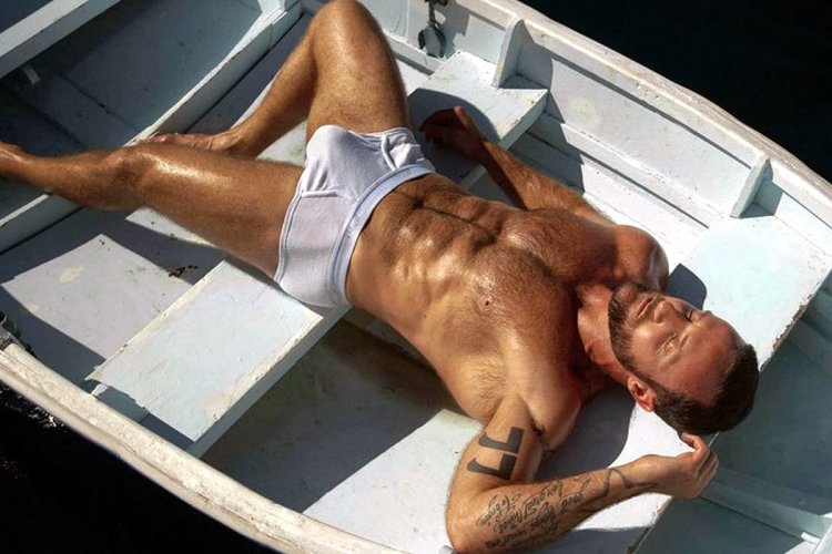 Greg Luganis is naked